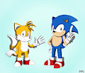 Sonic & Tails by DoomLazy