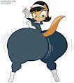 Kitty - Sexy Huge Tight Ass by Habbodude