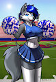 Cheering On The Team