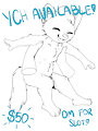 Uppies YCH! by AuzziPup