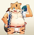 Chubby boi practice by Ainis