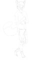 hunter in formal clothes sketch by bladenate