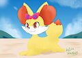 Fennekarin relax by KatsuroKurosaki