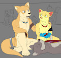 Tish and Sunni sharing a moment by misterpickleman