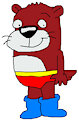 Peanut Otter Cosplaying Astro Boy (Mighty Atom)