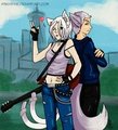 Commission - Zii and Ziix by AnkhsPawAfterDark