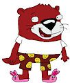 Peanut Otter in Leo San Juan's Sleepwear