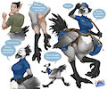 Chocobo Taur Express (SFW) - Comm for Orion-B by larru