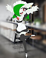 Maidevoir at work by ZephyFoxy