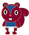 Zamp The Sumo Wrestling Squirrel