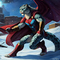 [AI] Snowy superhero by Soph