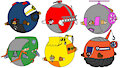 Pawlloon Patrol: Main 6 Pup's Suits and Gears