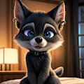 Cute wolf by PsihoZ123