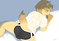 in bed with "ma praw" by ROO310