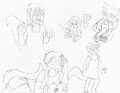 Melody Sketch Page by Tavvycat
