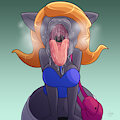 [C] Chatalie's spitty mawshot by JAMEArts