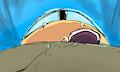 Chao hides inside Sonic's uniform at the Tokyo Olympics(mp4)