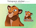 Telegram sticker for mrclever94