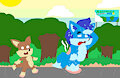 Anthonitecus and Astraligor adventuring at Amazon Jungle on a HOT clear road