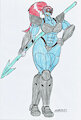 Undyne-bikini armor by marlon64