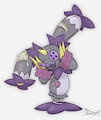 Fakemon - Ghost Maractus by MisoSouperstar