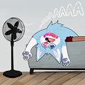 AAAAAAA-it's-too-hot! by FlamingPaw