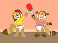 Panda Lolli Cheers -By Clovershroom-