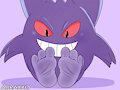 Gengar soles by Abraxxo