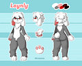 Laynly ref sheet by Shinlalala