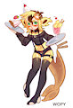 Monkey cute uvu by Wopy