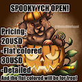 🎃SPOOKY YCH PUMPKIN FOR HALLOWEEN🎃 by WeissOberhand