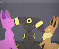 (Animation) Umbreon's Ear by RuMoR