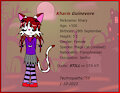 Character card-- Kharis Guinevere by Netherkitty