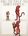 Talk to short people by SonieTheDog