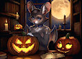 Bat Animated Pixel YCH | Halloween by AnastasRadonski