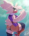 Aza Showing Off. by Aerosoul