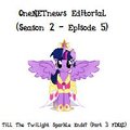 OneNETnews Editorial (Season 2 - Episode 5) - Till The Twilight Sparkle Ends? (PART 3 FINAL) by feling009