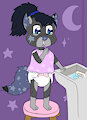 Morning Brush -By SkunkyGussy-