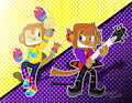 Jamming Monkeys by ShadeTheWolf12