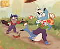 Hoarding Power-ups (By Parrythefloof) by AshiWolf