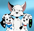 The three friends by Gate101Dalmatian