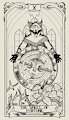 Tabaxi Tarot 10 - The Wheel of Fortune