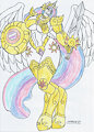 Princess Celestia Knight by marlon64