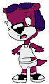 Jelly Otter in her White Underwear #1