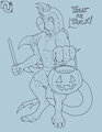 Inktober 2023: Trick or Treat Alien