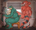 Bath time🛀 by ZiRan