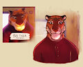 Bus tiger by Tayarinne