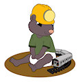 Digby's Subway Train -By Mouffetter-