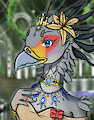 Secretary bird Queen