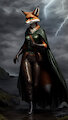vixen at a stormy coast by babeyax715